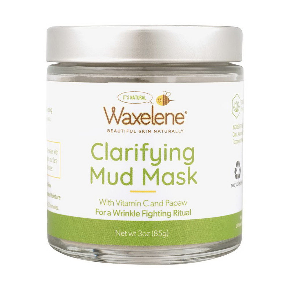 Waxelene Clarifying Mud Mask for Wrinkles, 3 Oz